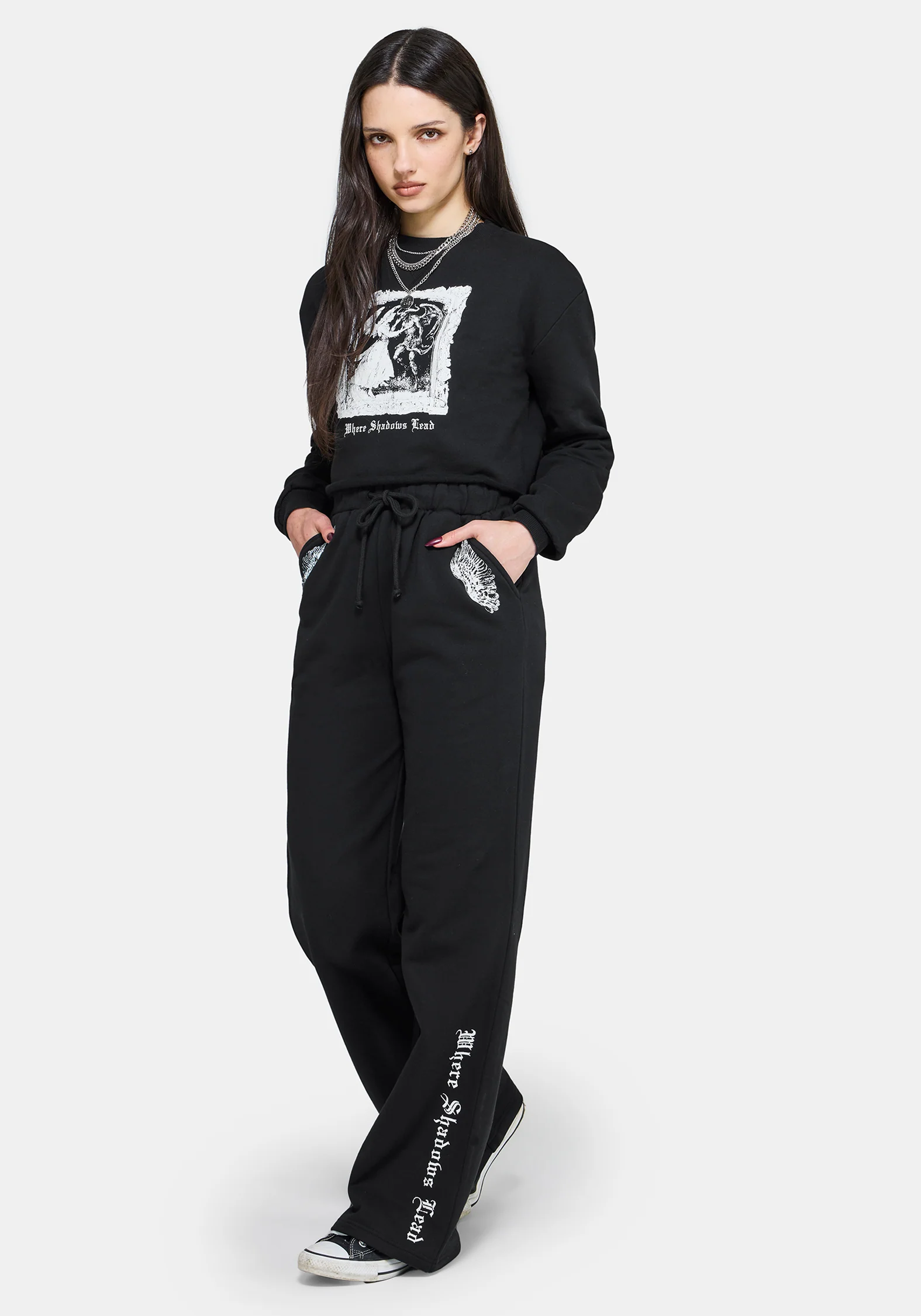 Shadows Wide Leg Jogger - Image 2