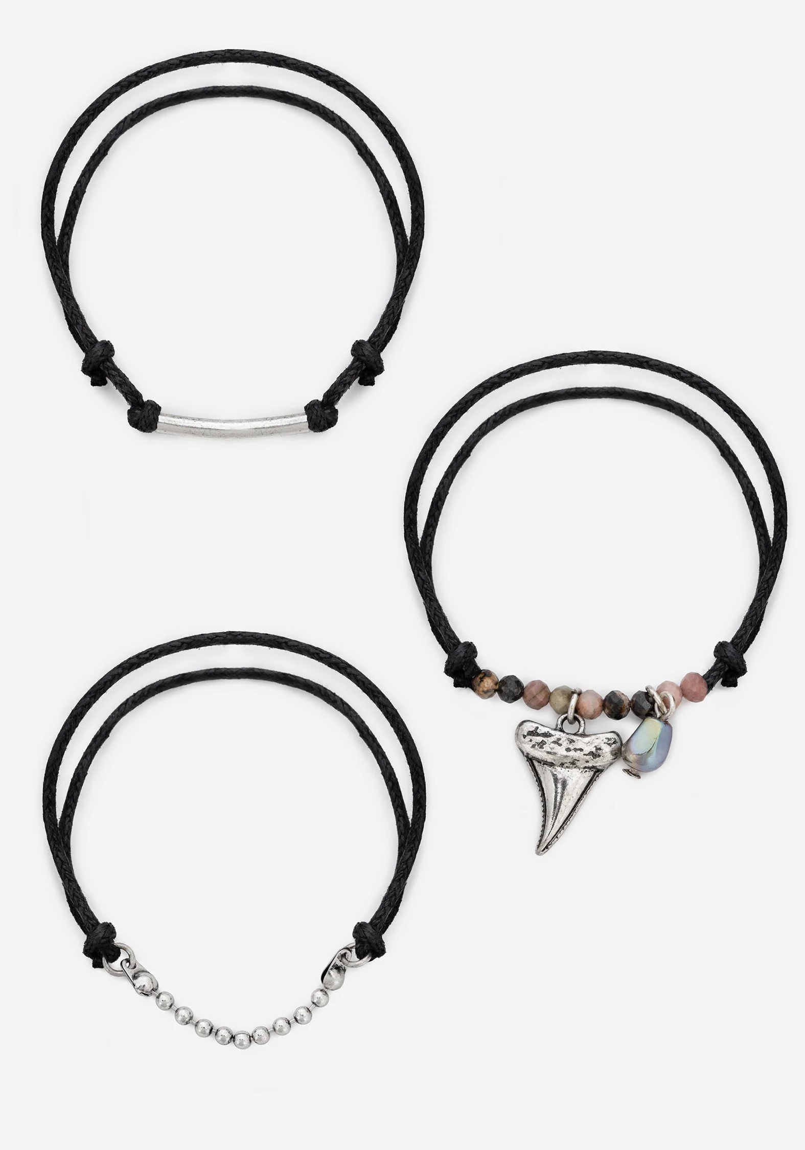 Shark Tooth Seil Armband Set - Image 4