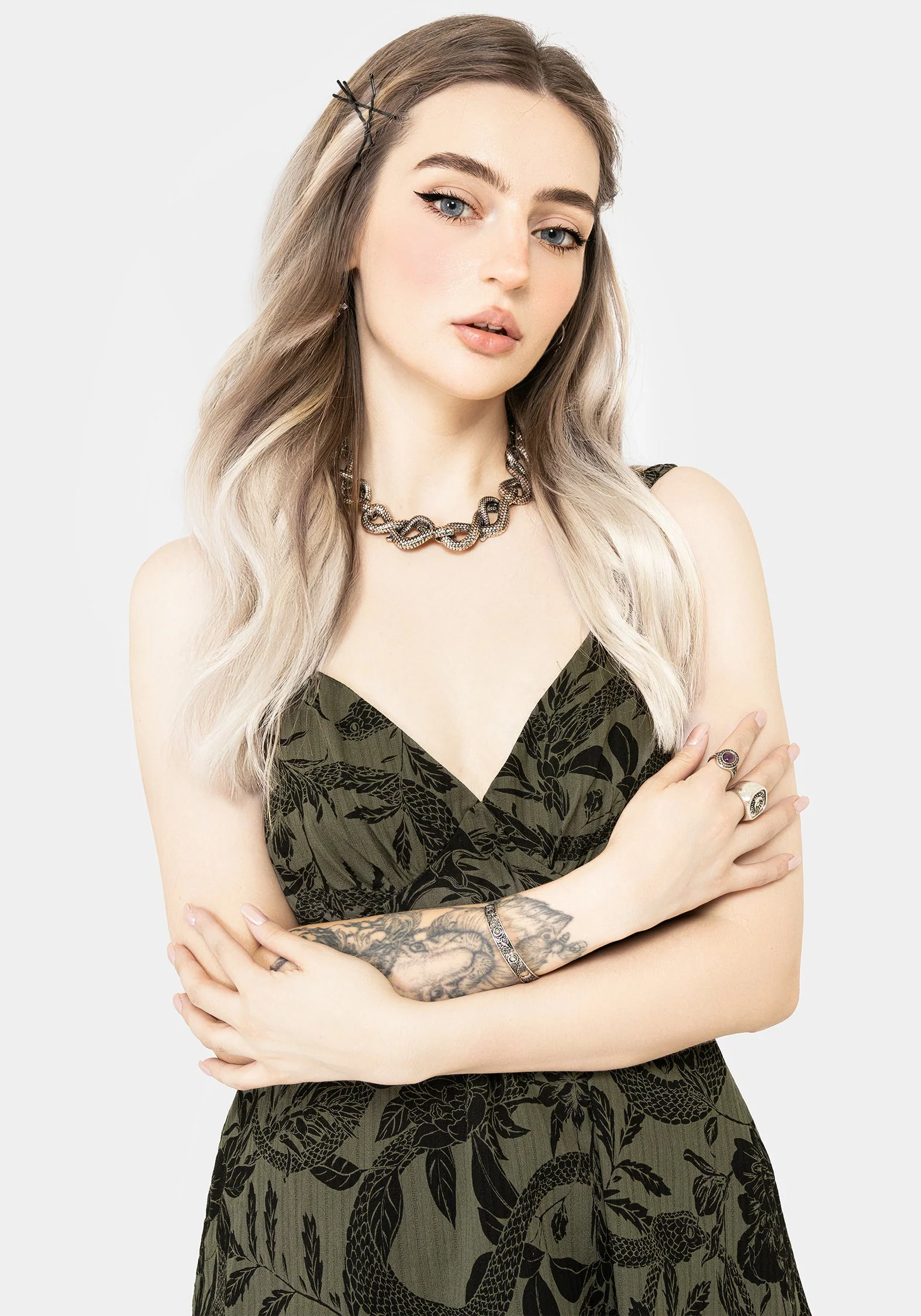 Silas Twisted Schlange Halsband - Image 4