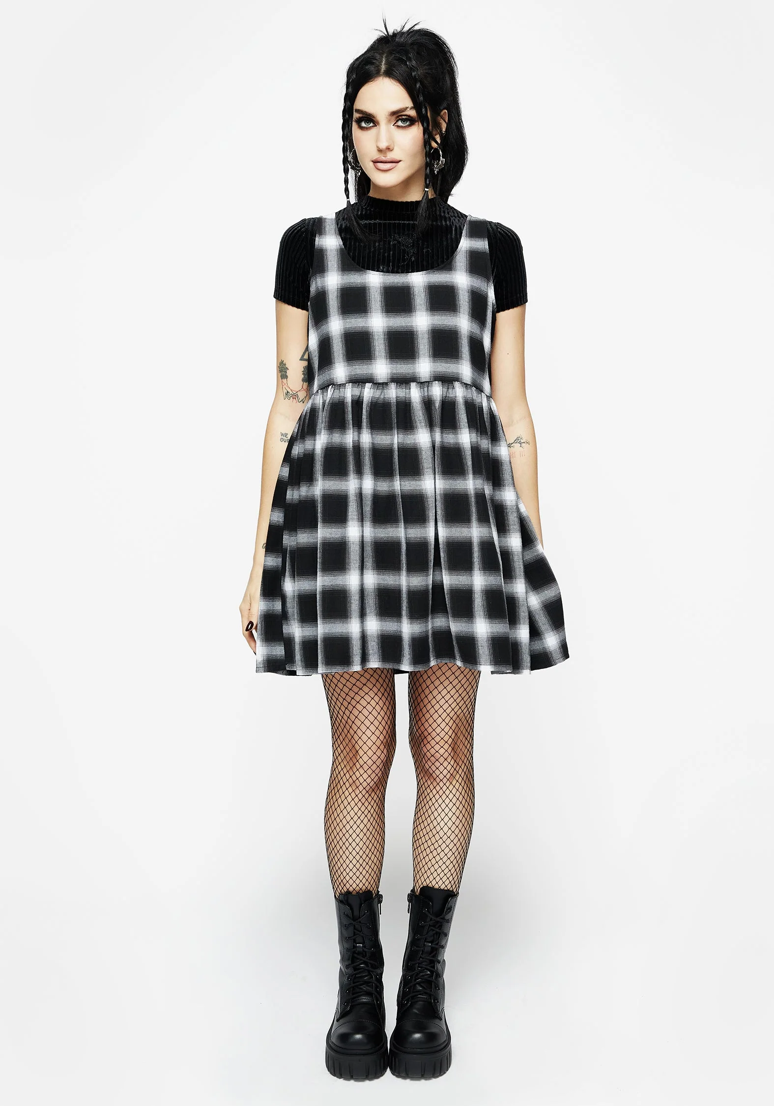 Singles Karo Kleid - Image 6