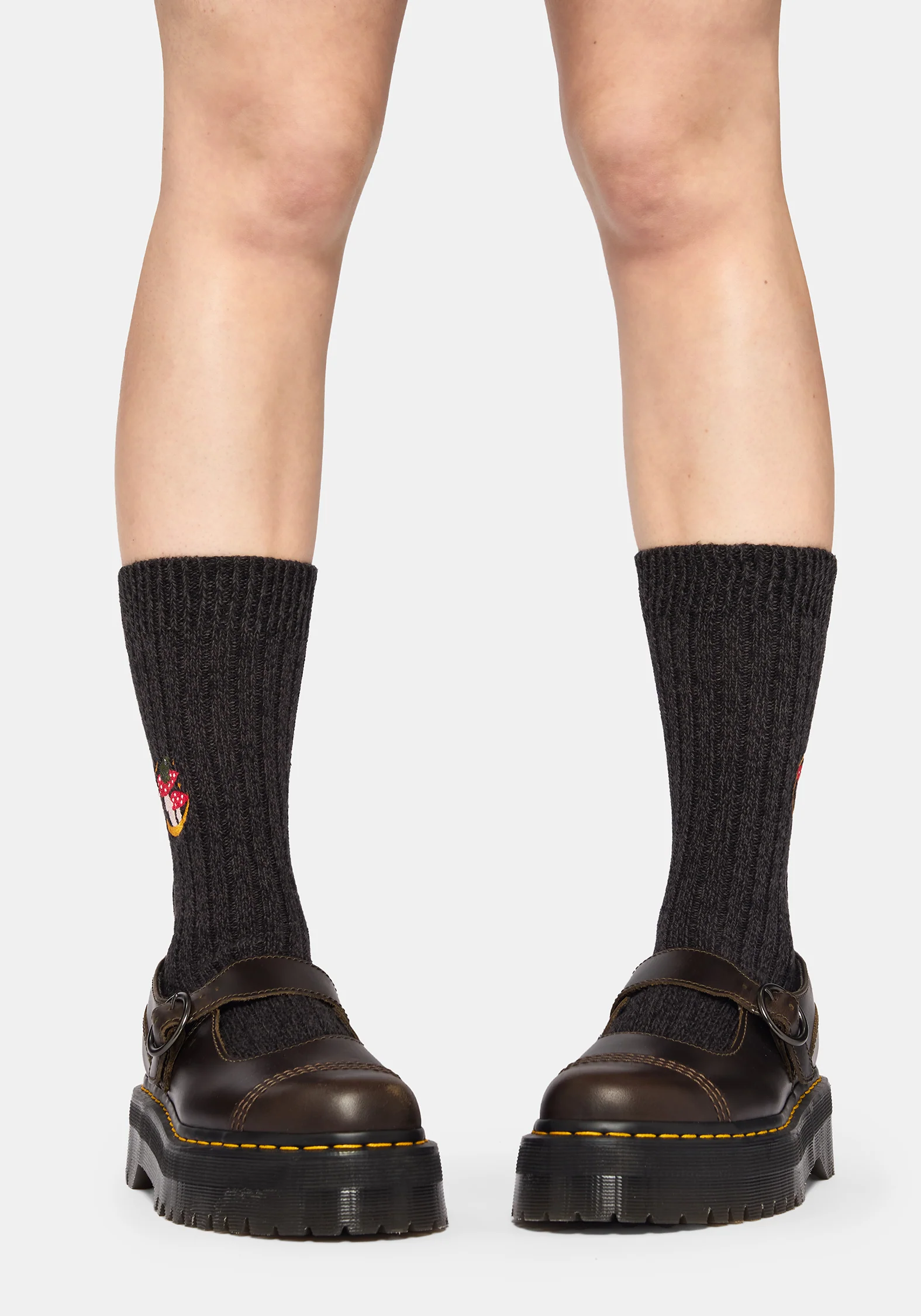 Swamplife Bestickt Knitted Socken - Image 3