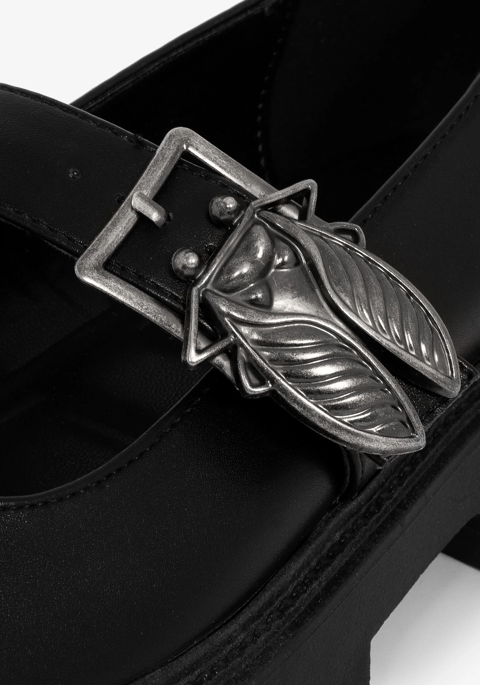 Swarm Käfer Schnalle Mary Jane Shoes - Image 3
