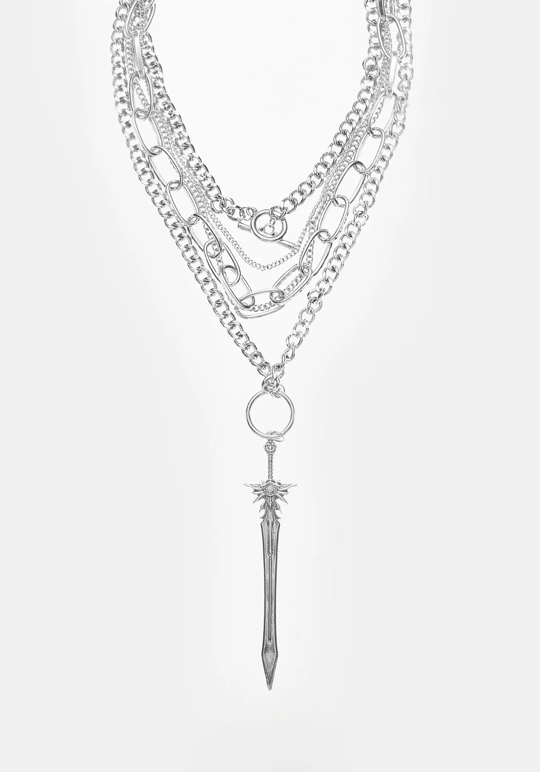 Schwert Multikette Halskette - Image 3