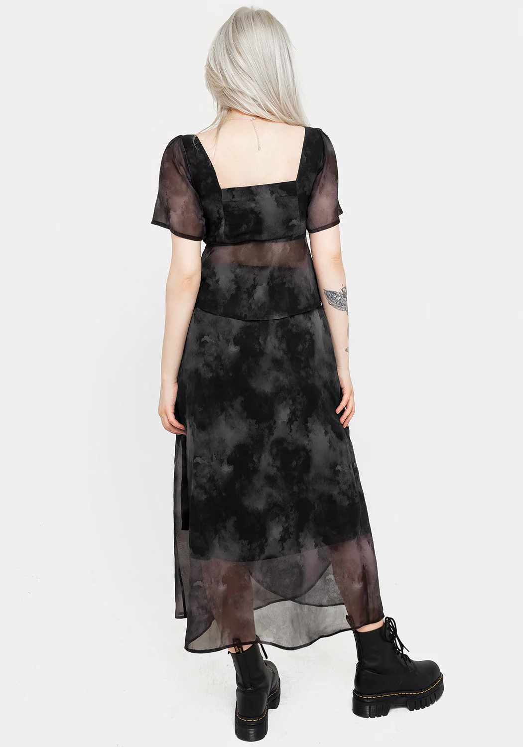 Tempest Krawatte Taille Midaxi-Kleid Rock - Image 10
