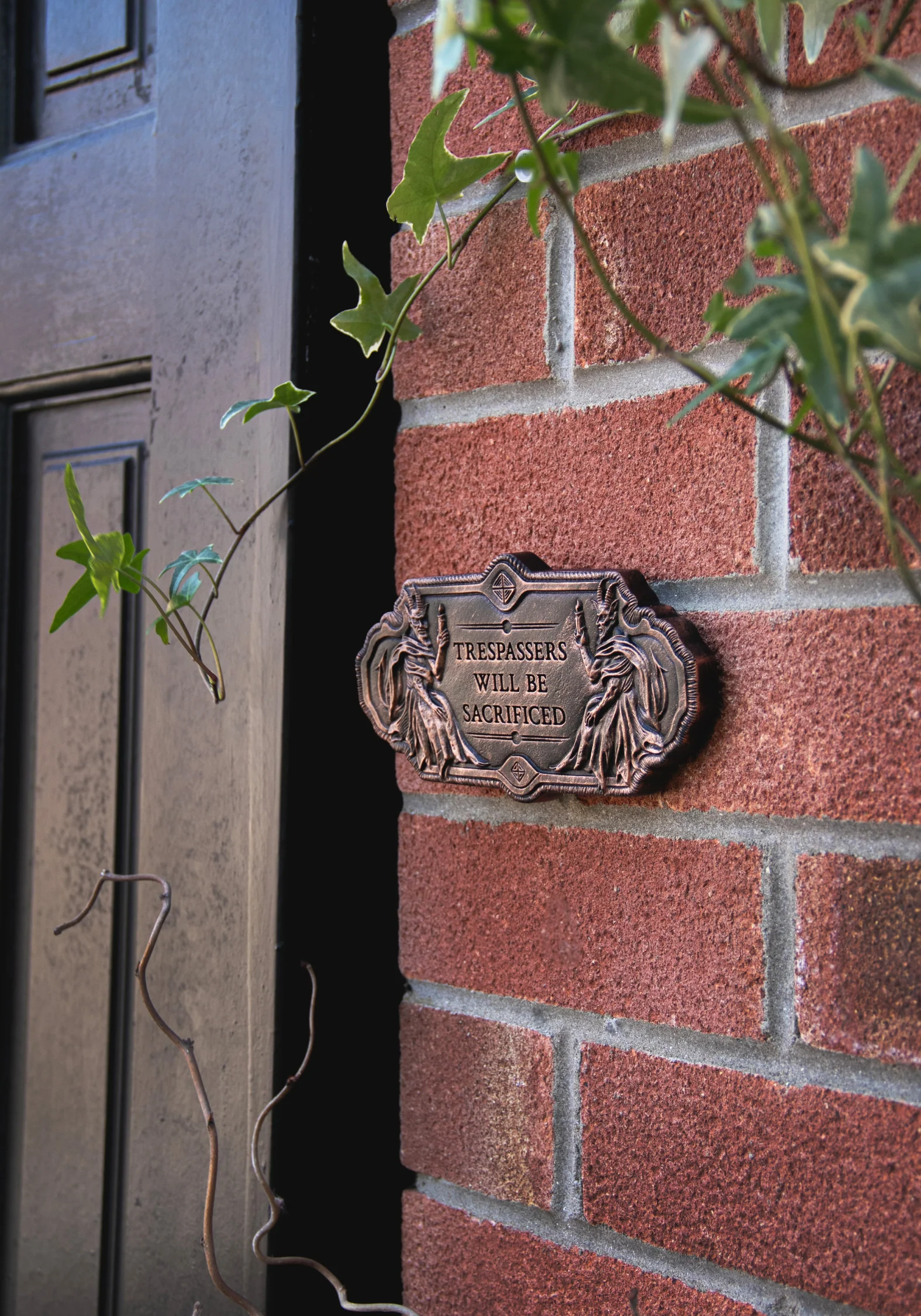 Trespassers Indoor/Outdoor Wall Plaque - Image 2