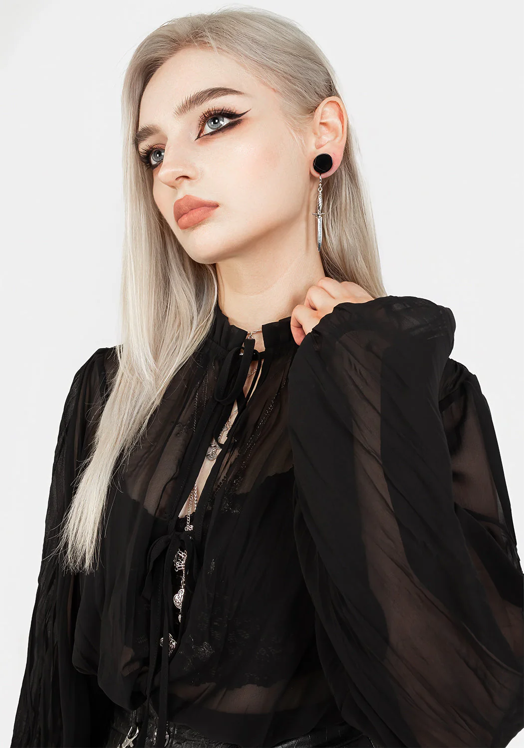 Villain Strukturiert Bluse - Image 3