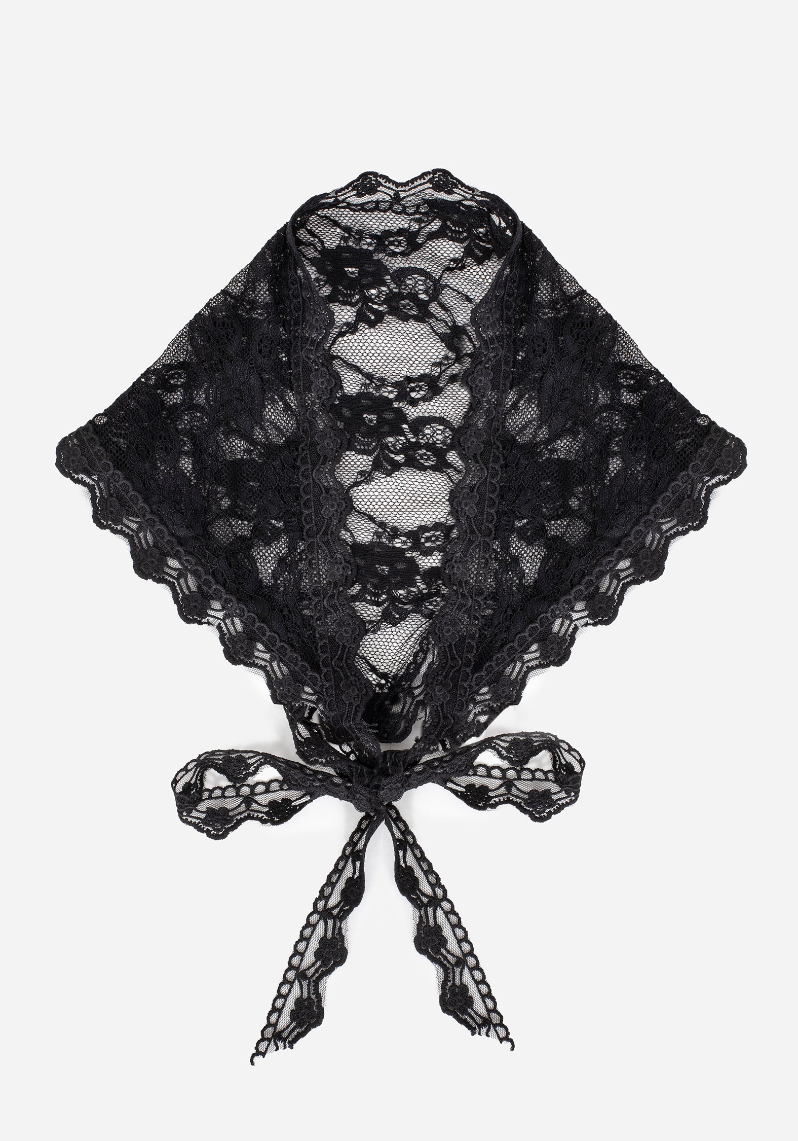 Vivilla Lace Triangle Scarf - Image 5